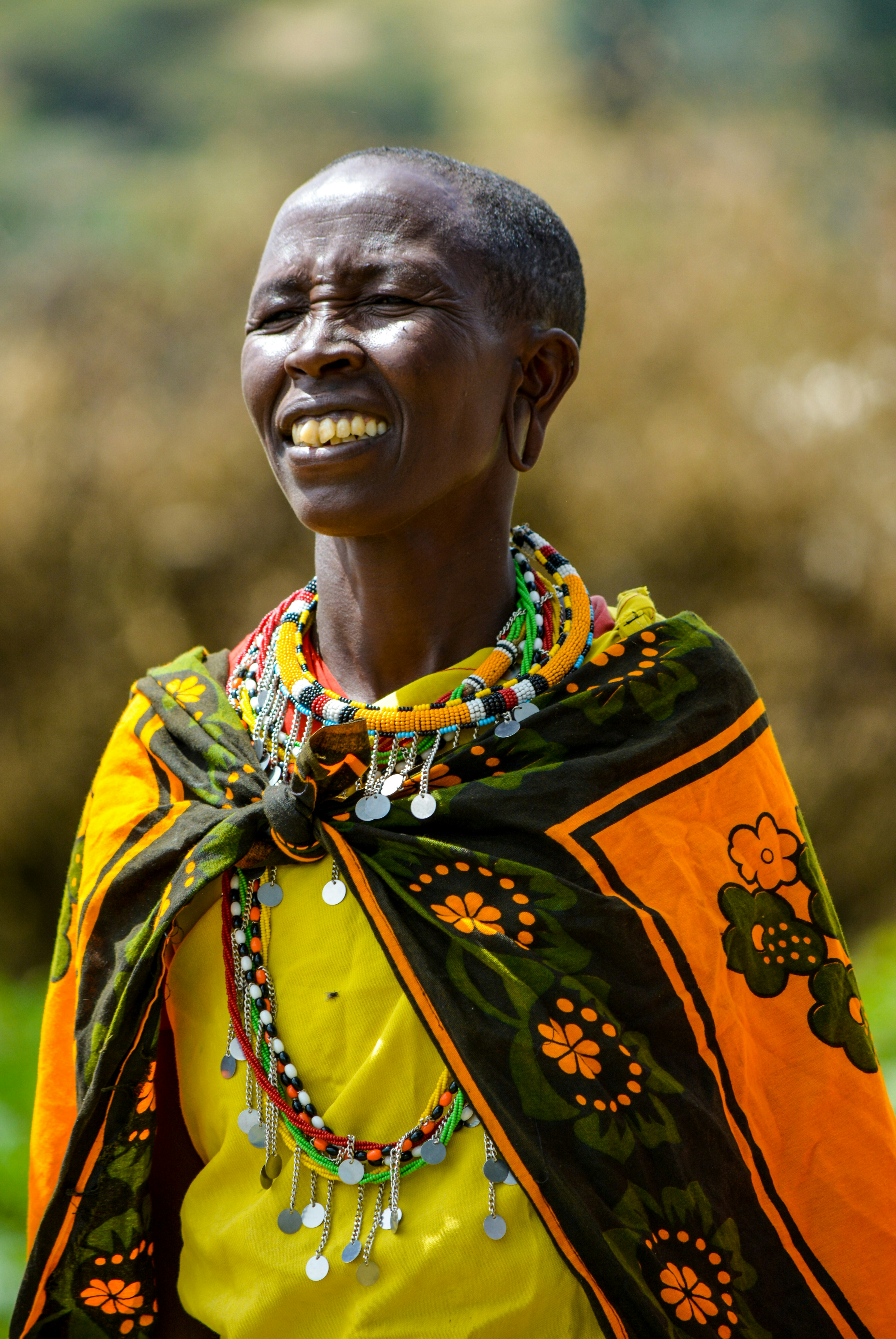 Portrait of a smiling woman